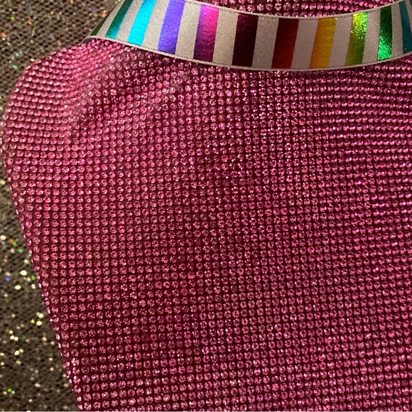 Gay Pride Rainbow Choker Necklace Holographic LGBTQ Jewelry Y2K Kawaii Lolita - Picture 16 of 16